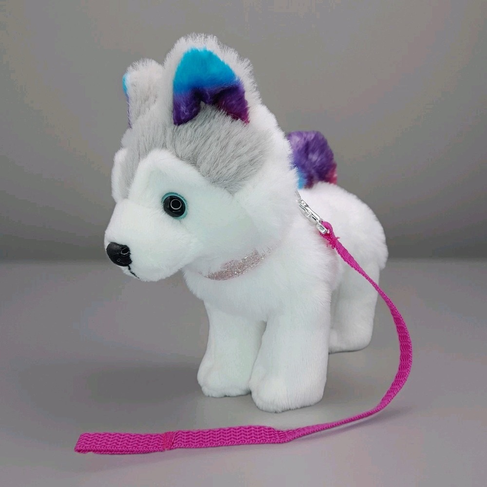 Our Generation Siberian Husky Puppy Dog Plush Doll Accessory Toy 6" Posable
